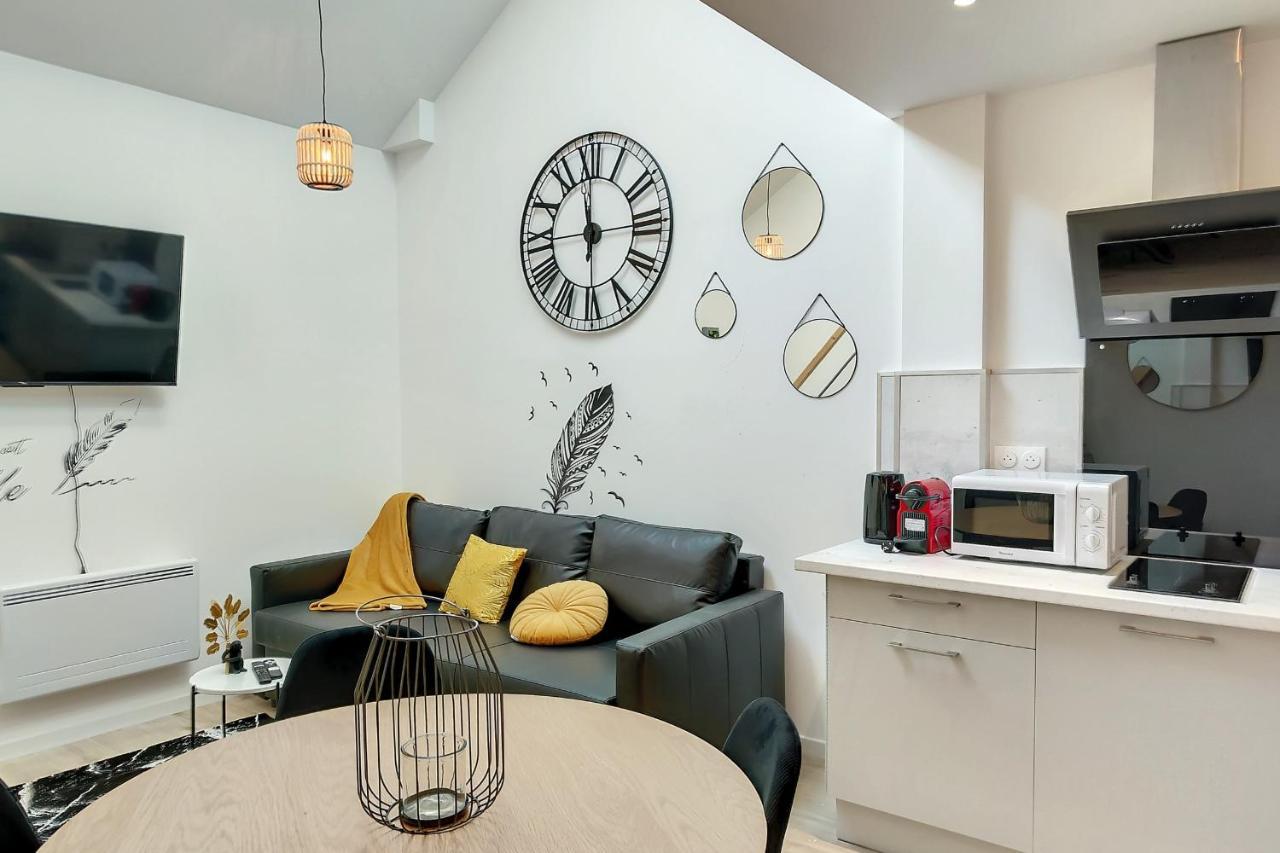 Sublime Appart Renove Duplex Centre Ville 4Pers Wifi Saint-Quentin  Bagian luar foto